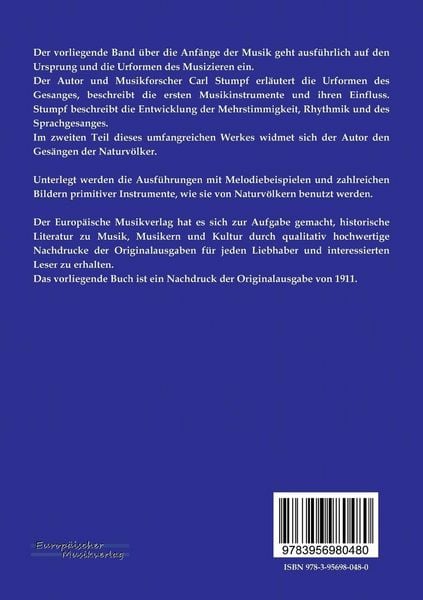 Produktbild: Die Anf&auml;nge der Musik