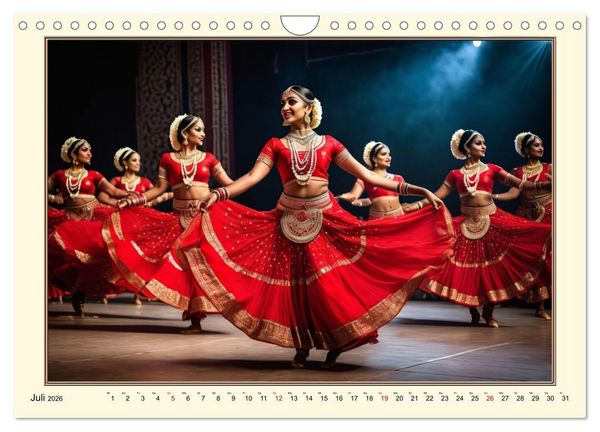 Produktbild: Tradition und Kultur in Indien (Wandkalender 2026 DIN A4 quer), CALVENDO Monatskalender