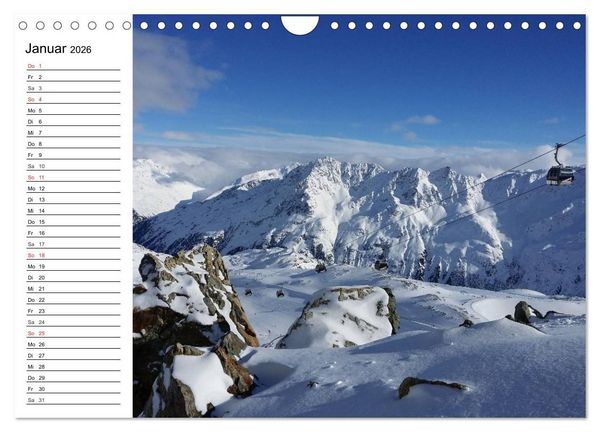 Produktbild: &Ouml;sterreich. Gr&uuml;&szlig;e vom Land der Berge und Seen (Wandkalender 2026 DIN A4 quer), CALVENDO Monatskalender