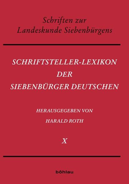 Produktbild: Schriftsteller-Lexikon der Siebenb&uuml;rger Deutschen