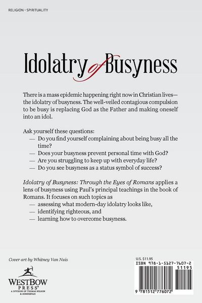 Produktbild: Idolatry of Busyness