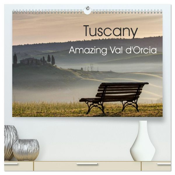 Produktbild: Tuscany Amazing Val d'Orcia (High Quality Premium Wall Calendar 2026 DIN A2 landscape),CALVENDO 12 Month Wall Calendar