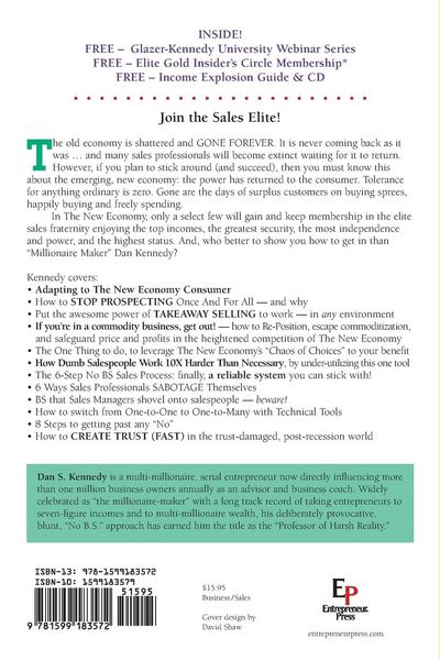 Produktbild: No B.S. Sales Success in the New Economy