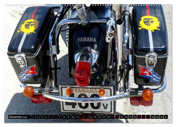 Produktbild: YAMAHA - Motorrad-Legenden (Wandkalender 2026 DIN A2 quer), CALVENDO Monatskalender