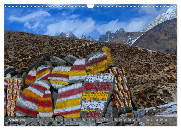 Produktbild: Himalaya (Wandkalender 2026 DIN A3 quer), CALVENDO Monatskalender