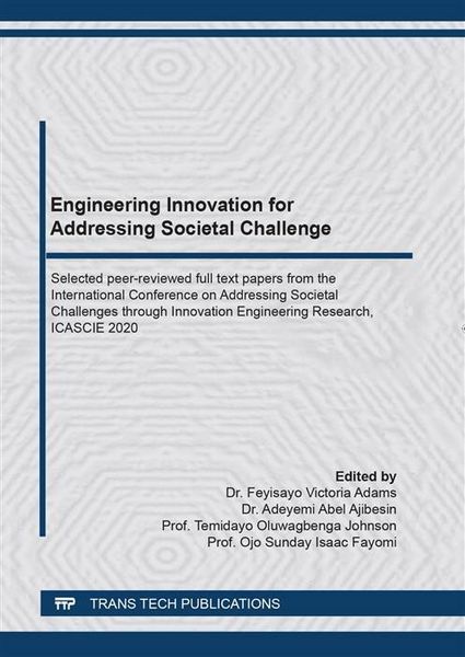 Produktbild: Engineering Innovation for Addressing Societal Challenges