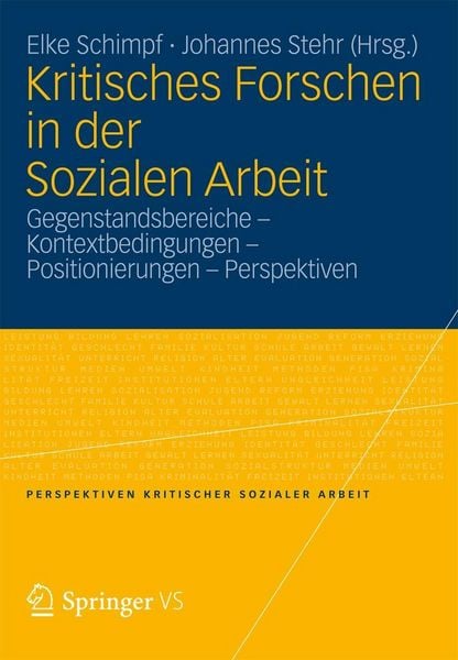 Produktbild: Kritisches Forschen in der Sozialen Arbeit
