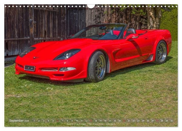 Produktbild: Corvette - Die US Ikone 2026 (Wandkalender 2026 DIN A3 quer), CALVENDO Monatskalender