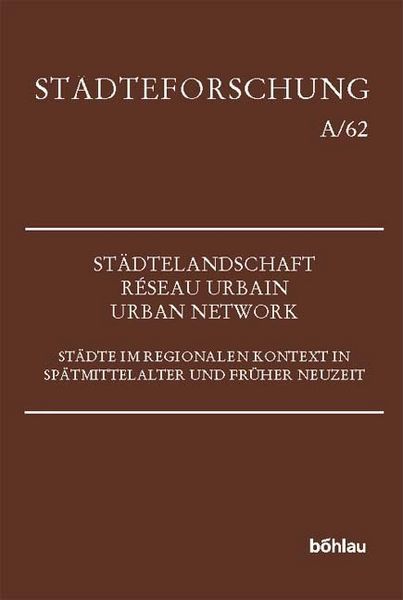 Produktbild: St&auml;dtelandschaft - r&eacute;seau urbain - urban network