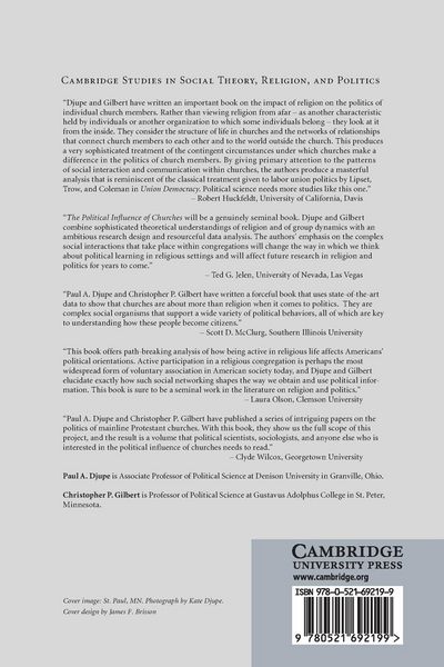 Produktbild: The Political Influence of Churches