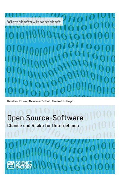 Produktbild: Open Source-Software. Chance und Risiko f&uuml;r Unternehmen