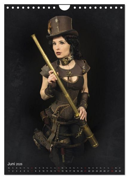 Produktbild: Steampunk Artwork (Wandkalender 2026 DIN A4 hoch), CALVENDO Monatskalender