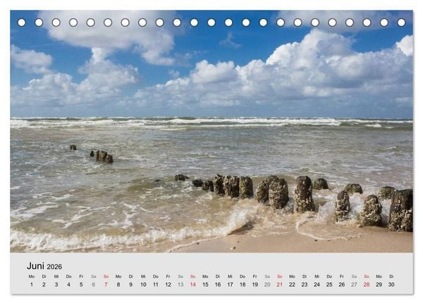 Produktbild: Sylt mein Inselblick (Tischkalender 2026 DIN A5 quer), CALVENDO Monatskalender