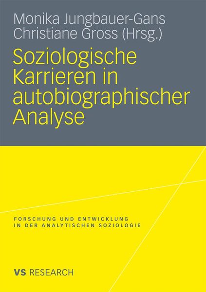 Produktbild: Soziologische Karrieren in autobiographischer Analyse