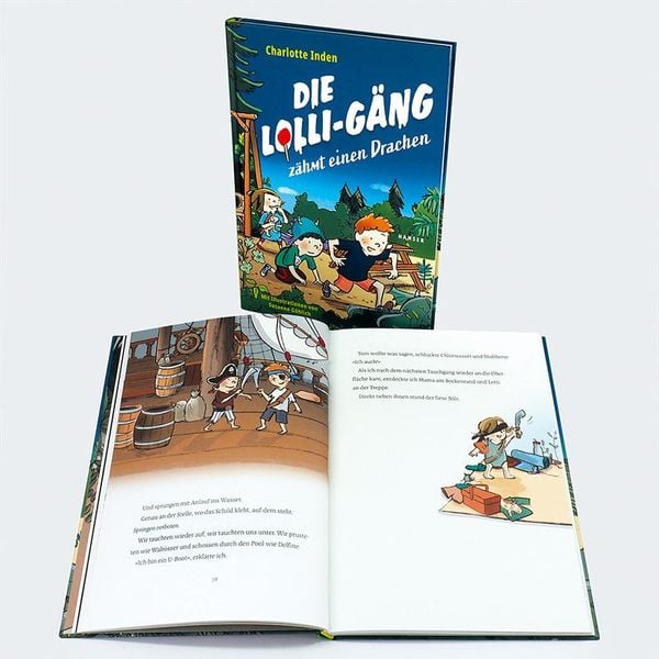 Produktbild: Die Lolli-G&auml;ng z&auml;hmt einen Drachen