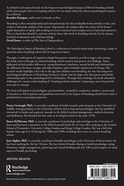 Produktbild: The Psychological Impact of Boarding School