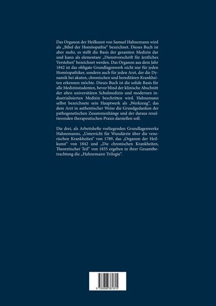 Produktbild: Organon der Heilkunst. 6. Aufl., 1842