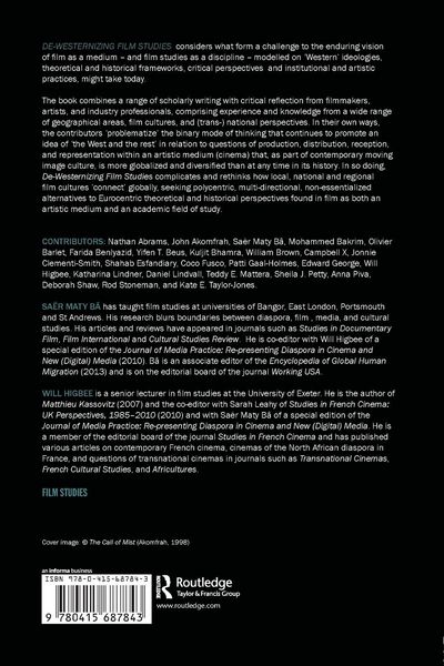 Produktbild: De-Westernizing Film Studies
