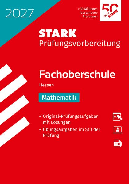 Produktbild: STARK Mathematik - Abschlusspr&uuml;fung FOS 2027 Hessen - Pr&uuml;fungsvorbereitung