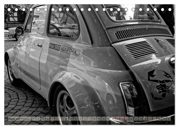 Produktbild: il Cinquecento - Details im Fokus - im Look eines legend&auml;ren Analogfilms (Tischkalender 2025 DIN A5 quer), CALVENDO Monatskalender