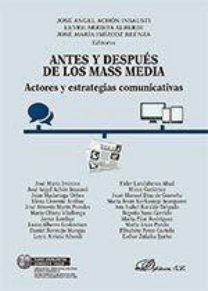 Produktbild: Antes y despu&eacute;s de los mass media : actores y estrategias comunicativas