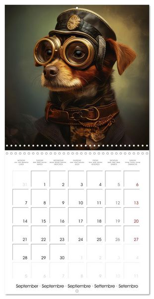 Produktbild: Dogs rocking outfits (Wall Calendar 2026 12 &times; 12 Inch) CALVENDO 12 Month Wall Calendar