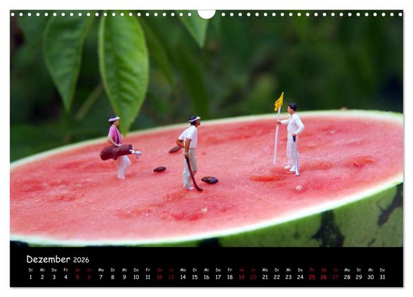 Produktbild: Minis Golf (Wandkalender 2026 DIN A3 quer), CALVENDO Monatskalender