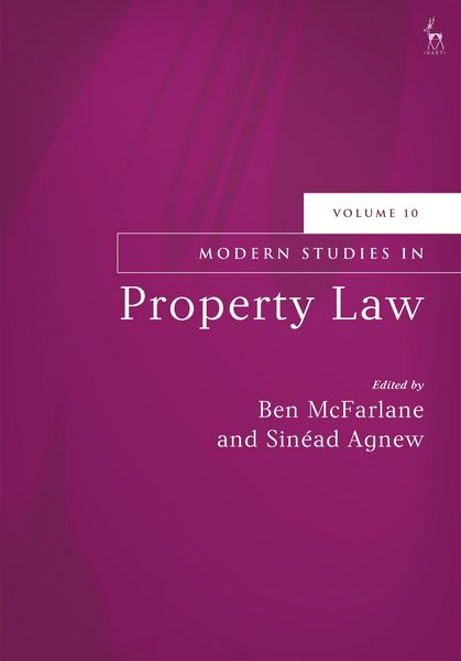 Produktbild: Modern Studies in Property Law, Volume 10