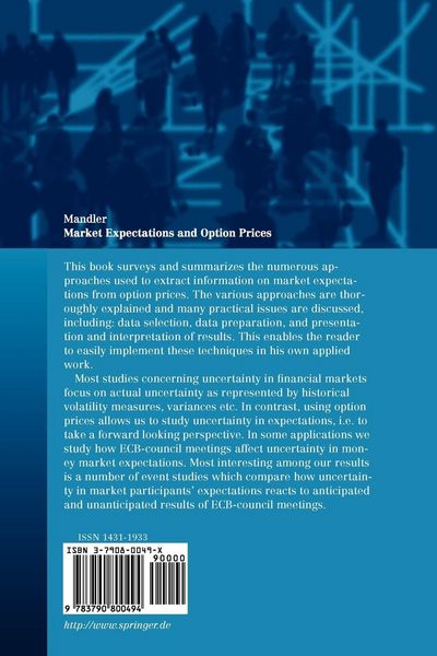 Produktbild: Market Expectations and Option Prices