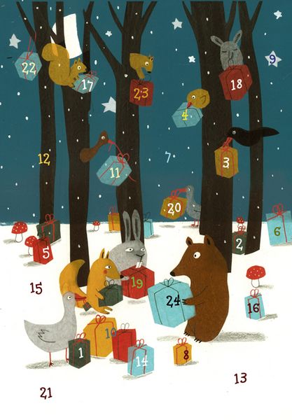 Produktbild: Weihnachten bei den Tieren im Wald
