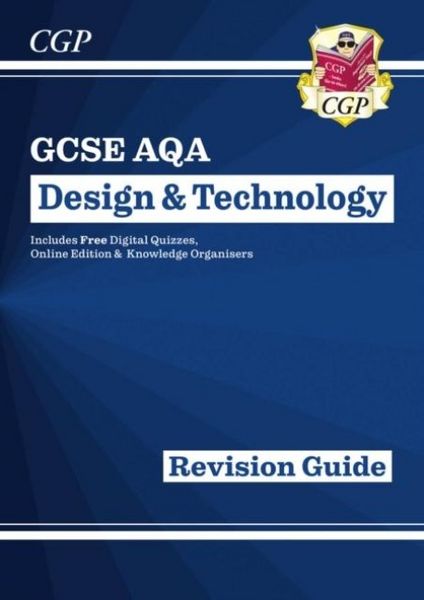 Produktbild: GCSE Design & Technology AQA Revision Guide (w/ Online Edition, Quizzes & Knowledge Organisers)