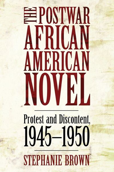 Produktbild: The Postwar African American Novel
