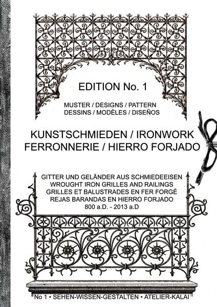 Produktbild: Kunstschmieden / Ironwork / Ferronnerie / Hierro Forjado