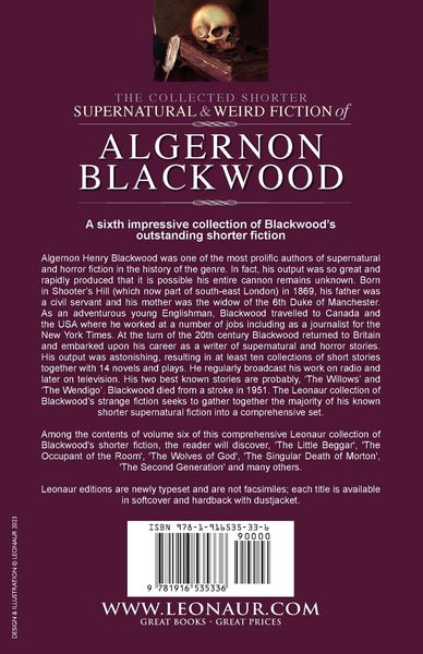Produktbild: The Collected Shorter Supernatural & Weird Fiction of Algernon Blackwood Volume 6