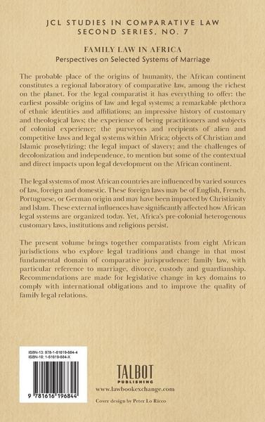 Produktbild: Family Law in Africa