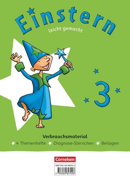 Produktbild: Einstern Mathematik 3 Leicht gemacht. Themenhefte 1-4, Diagnoseheft und Kartonbeilagen im Paket