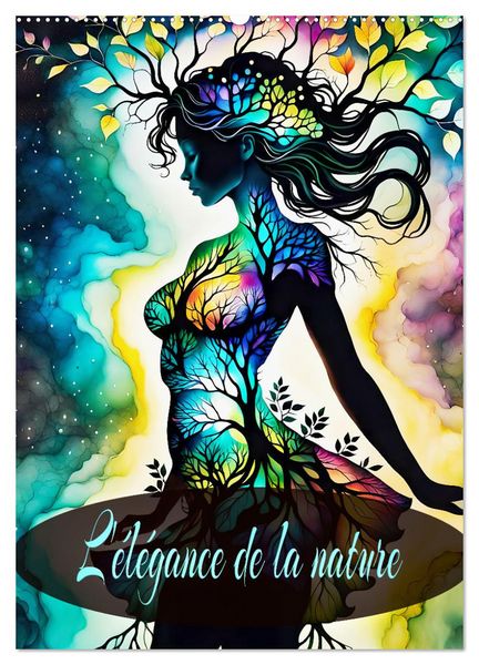 L'élégance de la nature (Calendrier mural 2026 DIN A2 horizontal), CALVENDO calendrier mensuel