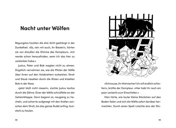 Produktbild: Die drei ??? Kids, 8, Nacht unter W&ouml;lfen