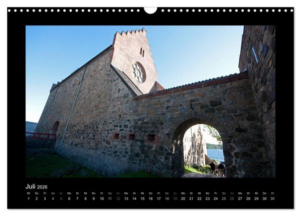 Produktbild: Oslo (Wandkalender 2026 DIN A3 quer), CALVENDO Monatskalender