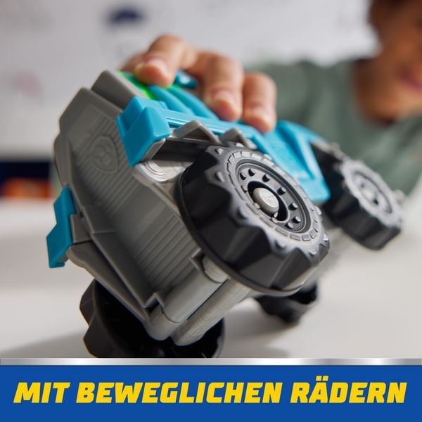 Produktbild: PAW Patrol - Rex-Figur mit Dinosaurier-Rettungsfahrzeug, stabiles Basis-Fahrzeug (2025), authentisches Spielzeug zur Serie f&uuml;r Kinder ab 3 Jahren