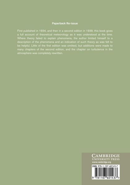 Produktbild: Physical and Dynamical Meteorology