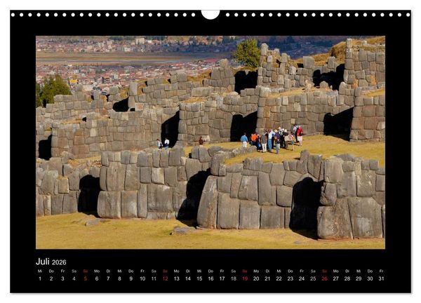 Produktbild: Peru, die Inkas und ihre Ahnen (Wandkalender 2026 DIN A3 quer), CALVENDO Monatskalender
