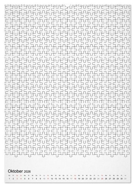 Produktbild: Geometric Graphik Art (Wandkalender 2026 DIN A2 hoch), CALVENDO Monatskalender