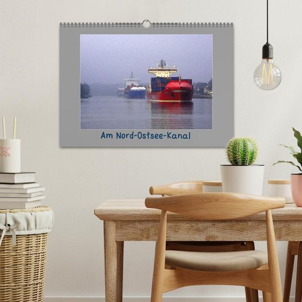 Produktbild: Am Nord- Ostsee-Kanal (Wandkalender 2027 DIN A3 quer), CALVENDO Monatskalender
