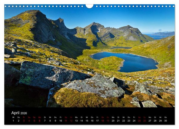 Produktbild: Lofoten - Inseln im Nordmeer (Wandkalender 2026 DIN A3 quer), CALVENDO Monatskalender