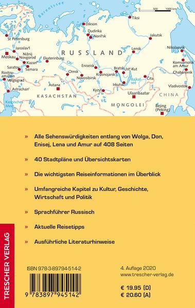 TRESCHER Reiseführer Flusskreuzfahrten Russland