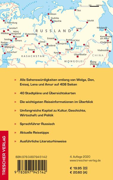 Produktbild: TRESCHER Reisef&uuml;hrer Flusskreuzfahrten Russland