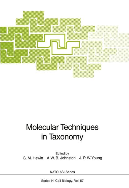 Produktbild: Molecular Techniques in Taxonomy