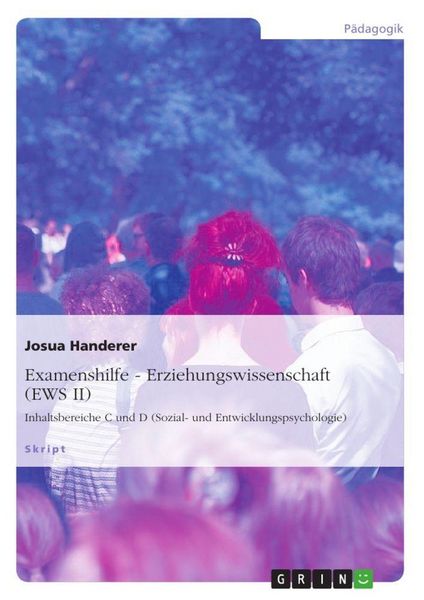 Produktbild: Examenshilfe - Erziehungswissenschaft (EWS II)