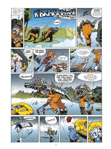 Produktbild: Spirou und Fantasio 45: Flut &uuml;ber Paris